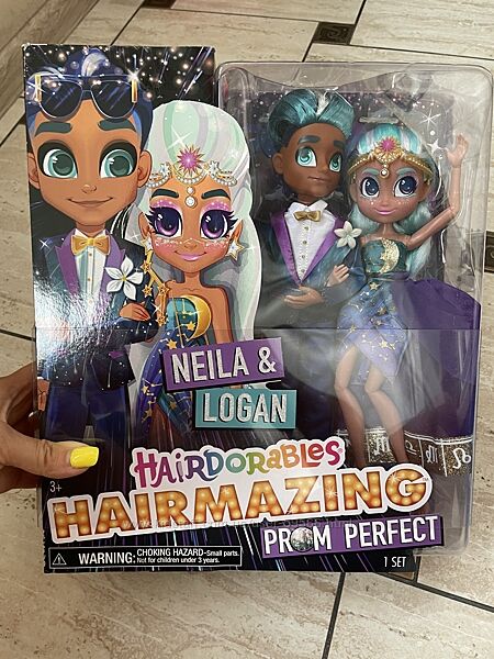 Набор кукол Хэрдораблс Нейла Логан Hairdorables , в наявності