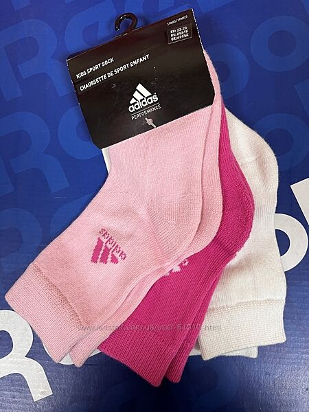 Носки дитячі утеплені Adidas р.23-26