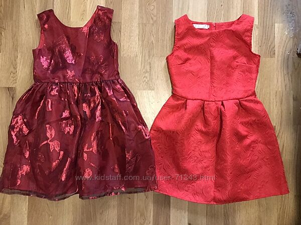 Платья красное, черное Джимбори, Некст, НМ, Зара, TU розы, фламинго ч 1 