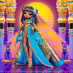 Кукла Лол Клеопатра, LOL Surprise OMG Fierce Collector Cleopatra
