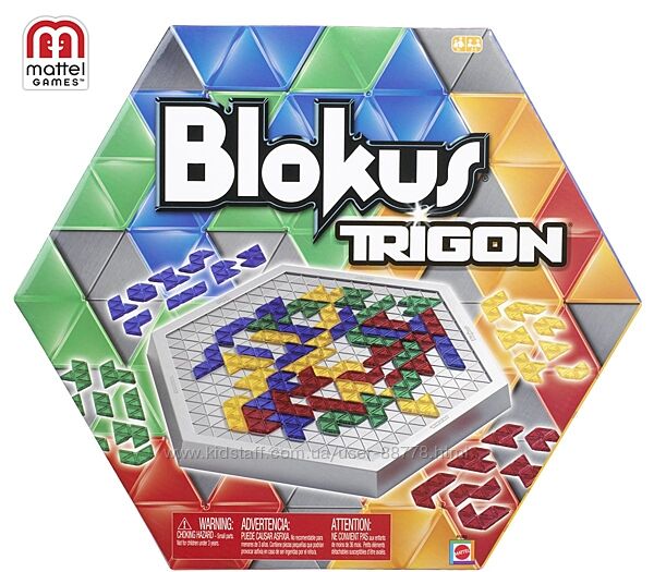 Настольная игра Блокус Тригон,  Blokus Trigon от Mattel