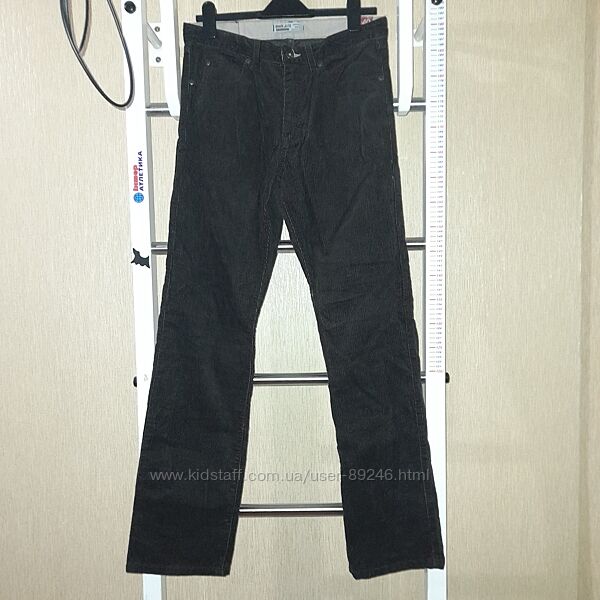 Вельветовые штаны, джинсы, джинси OWK jeans/ Kiabi р. 40/182. Новые 