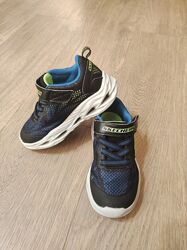Кроссовки skechers с мигалками размер 25