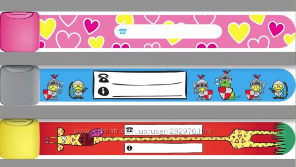 Идентификационные браслеты (под заказ)