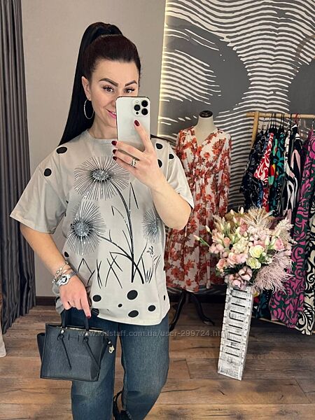 Футболка жіноча оверсайз