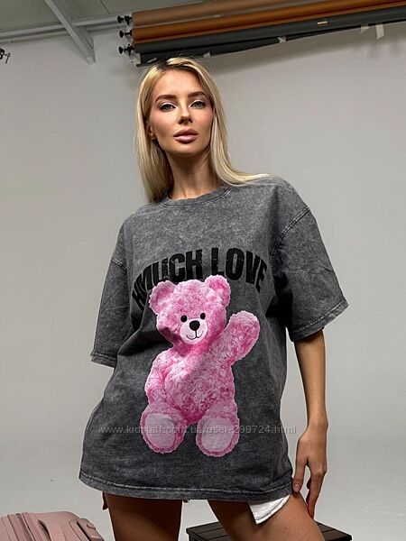 Футболка оверсайз тай-дай