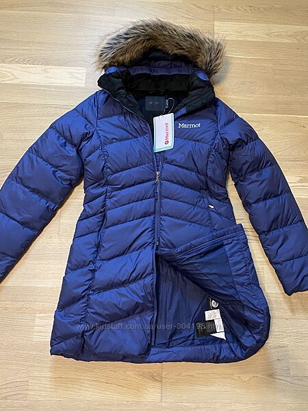 Marmot пуховик оригинал новая женская пуховая куртка парка пальто S