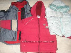 куртки и шапки на осень и зиму на 4-6 лет