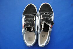 Кеды на липучках, 21,2 см, размер 33