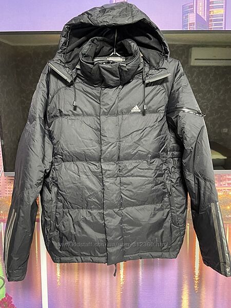 Мужская зимняя черная куртка Адидас Adidas 52/54