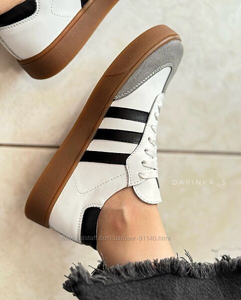 В наявності шкіряні трендові кеди. Розміри 36/38/39/40.