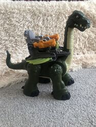 Fisher price Mattel бойовий дінозавр