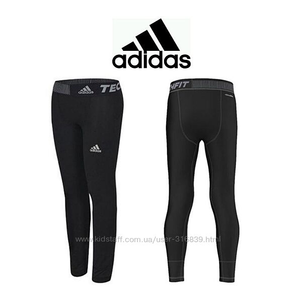 Детские термо штаны Adidas Techfit