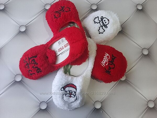 Тапочки-Шкарпетки З Новим Роком Happy New Year