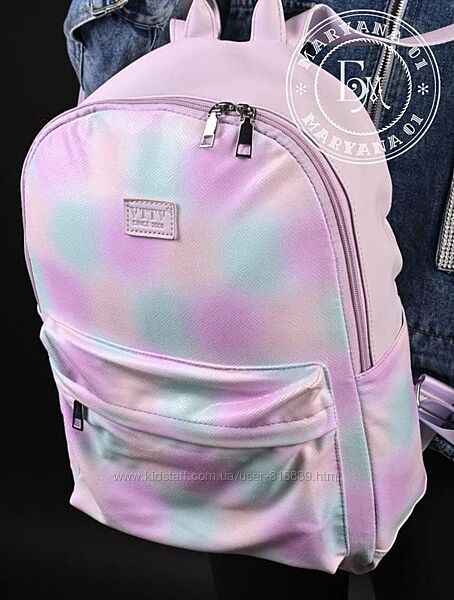 Трендовий рюкзак градієнт / бузковий