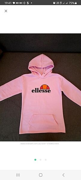 Свитшот, толстовка   худи Ellesse