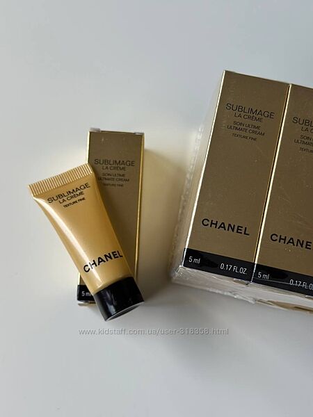 Антивіковий крем легка текстура Chanel Sublimage La Creme Texture Fine міні
