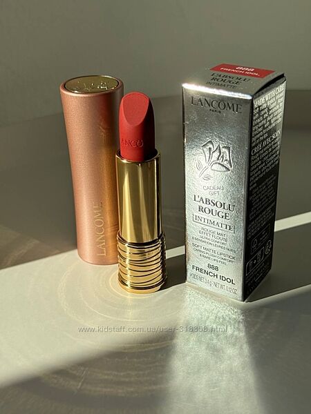 Матова помада для губ Lancome L&acuteAbsolu Rouge Intimatte Lipstick  888 French