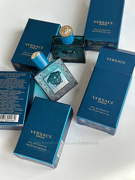 Versace Eros мініатюра 5ml 