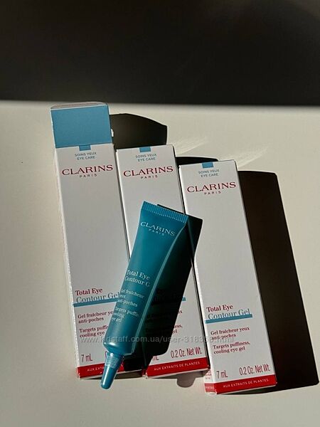 Охолоджувальний гель для усунення слідів втоми навколо очей Clarins Total 