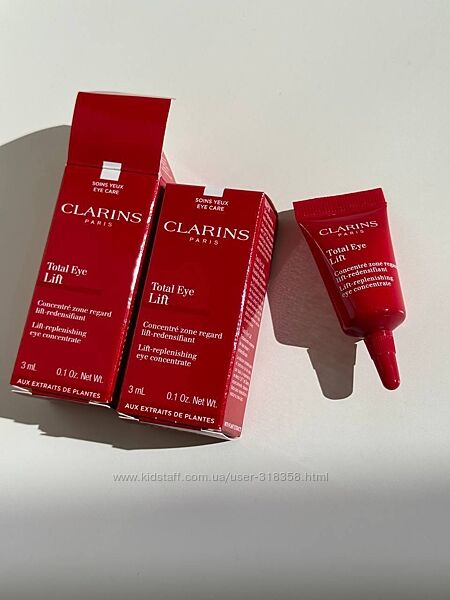 Відновлювальний концентрат для шкіри навколо очей Clarins Total Eye Lift 