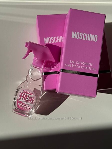 Moschino Pink Fresh Couture мініатюра 5мл