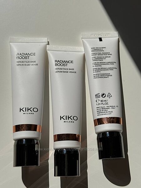 База під макіяж Kiko MilanoRadiance Boost Serum Face Base 50мл