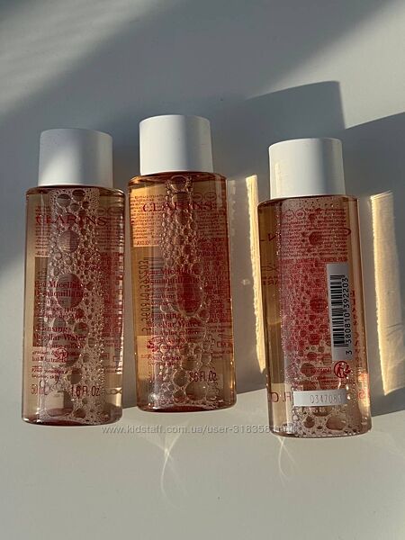 Міцелярна вода для чутливої шкіри Clarins Eau Micellaire Demaquillante 
