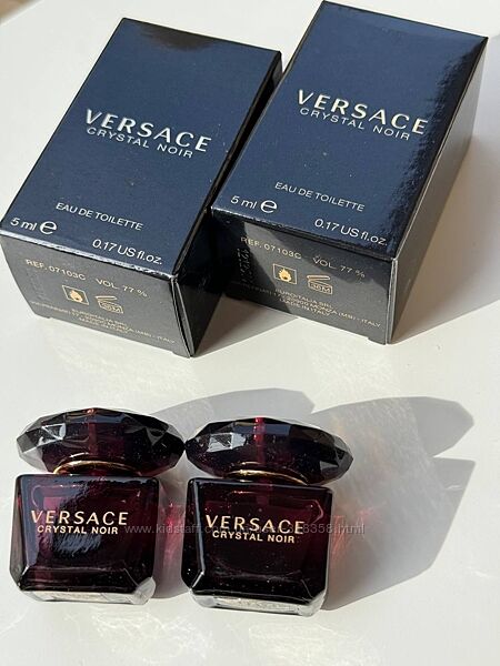 Versace Crystal Noir мініатюра 5мл