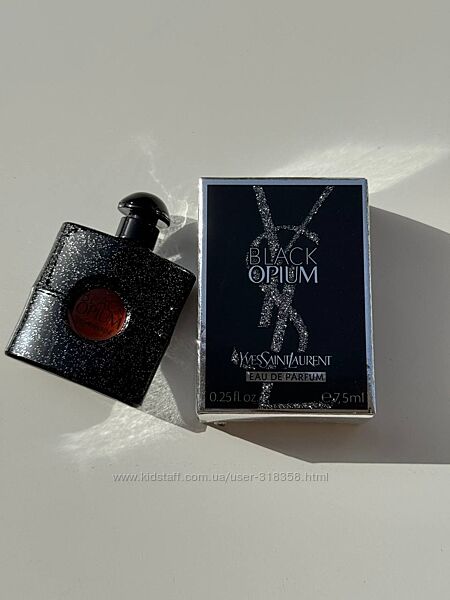 Yves Saint Laurent Black Opium Парфумована вода міні 7,5мл 