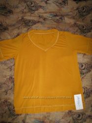 Желтая футболка ТМ Maxel, 50 р.