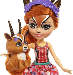 Энчатималс Габриэла газель и питомец Enchantimals Gabriela Gazelle Doll