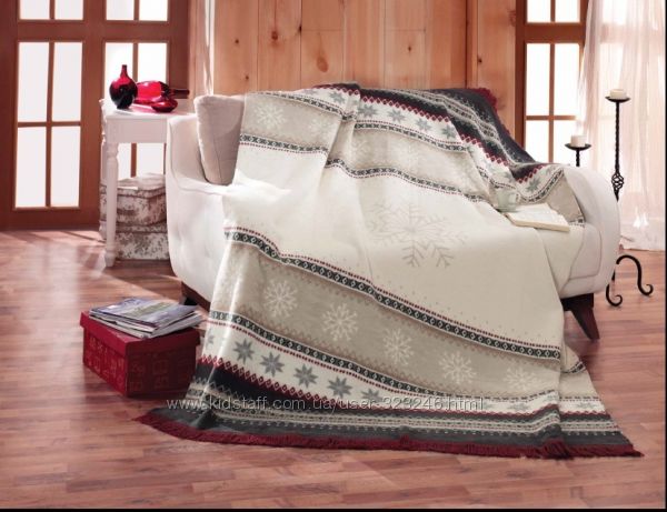 Пледы нежные и теплые