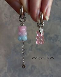 Сережки Конго з мармеладними ведмедиками