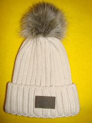 Шапка женская Under Armour Snowcrest Pom Beanie - 100 оригинал