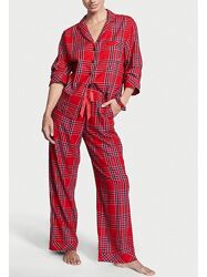 Піжама сорочка  штани VICTORIA&acuteS SECRET Flannel Long Pajama Set