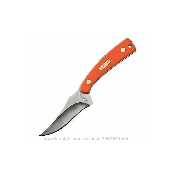 Нескладаний ніж Schrade Old Timer Sharpfinger Orange 1100104. Оригінал