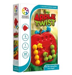 Новая Детская логическая игра Smart Games Apple Twist  Яблоко 