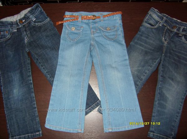  Фирменные джинсы на рост 92-98 см.