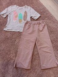 Костюм футболка та кюлоти