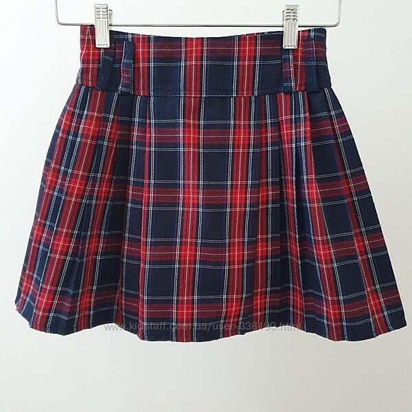 Шкільна спідниця юбка килт кілт шотландка 134 140 9 10 років