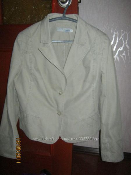 Пиджак светло-серый