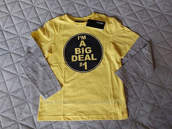 Реглан George на 7-8 років, 122-128 cм