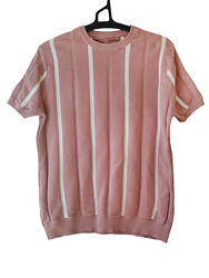 Бавовняна блуза креветкового відтінку в смужку від Primark