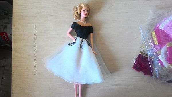 Платья для куклы Барби.  Фото реальные  