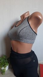 primark crop top Эластичный спортивный топ р xs 
