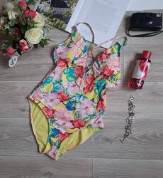 Primark Яркий сдельный купальник р 10 38 сток