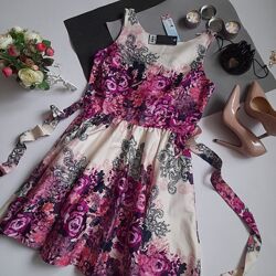 Lady vintage нарядное платье р 16. сток