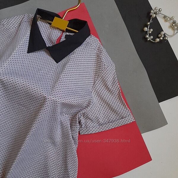 Reserved легкая блузка с отложным воротничком р 38 сток