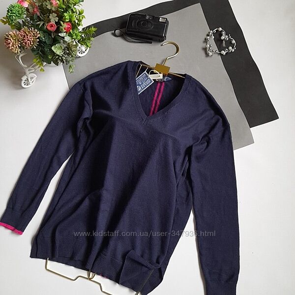 Joules якісний модний светр вовна, бавовна, кашемір р 38 сток
